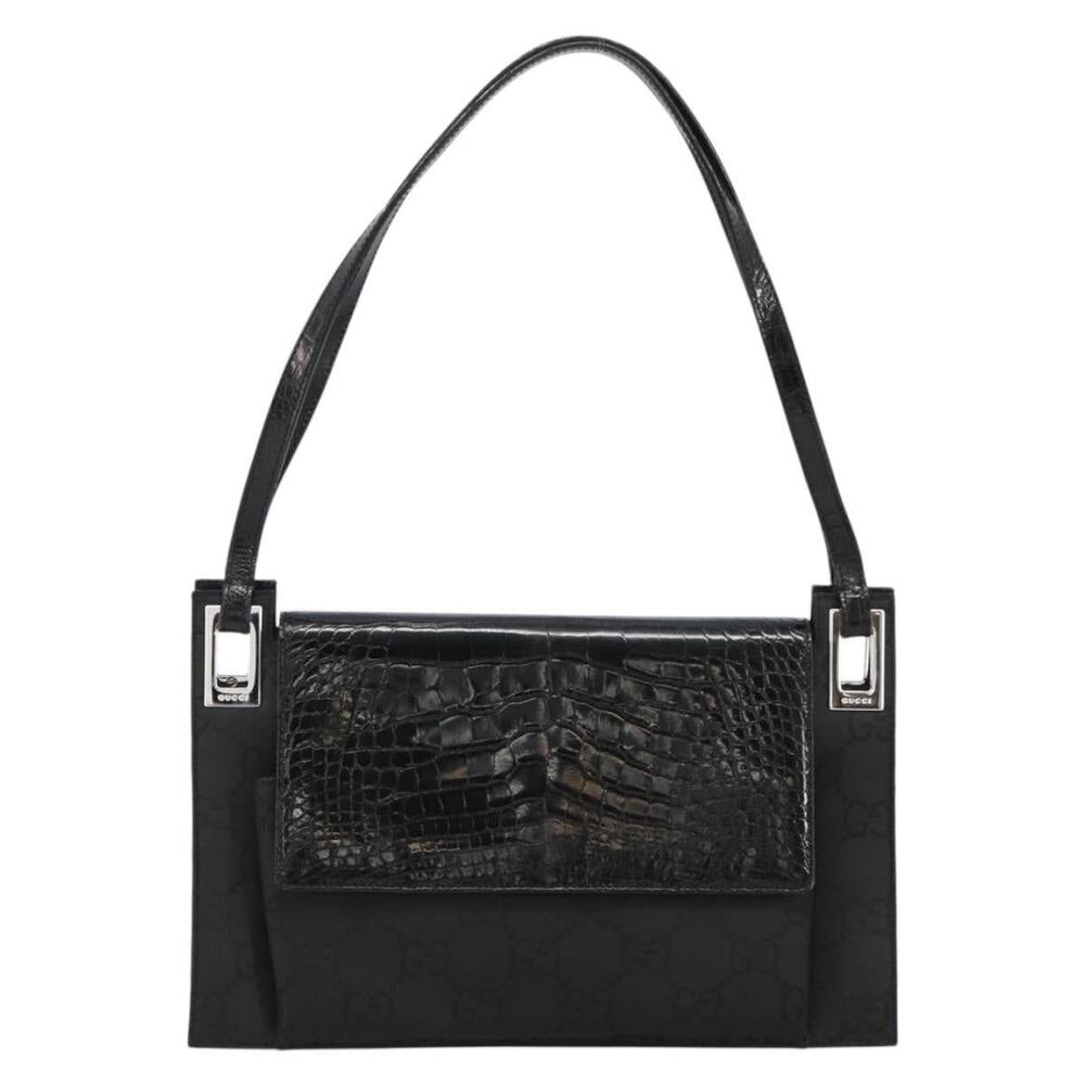 Gucci Leather Dionysus Shoulder Bag Black
